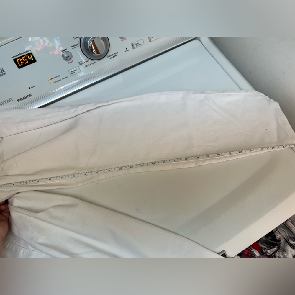 Simply Vera Vera Wang Denim Leggings white 1X - Picture 10 of 11